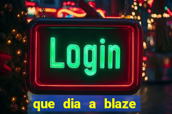 que dia a blaze paga o cashback